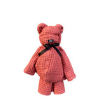 Lade das Bild in den Galerie-Viewer, Badeponcho in Orange als Teddybär gebunden ist das perfekte Geschenk für Kinder
