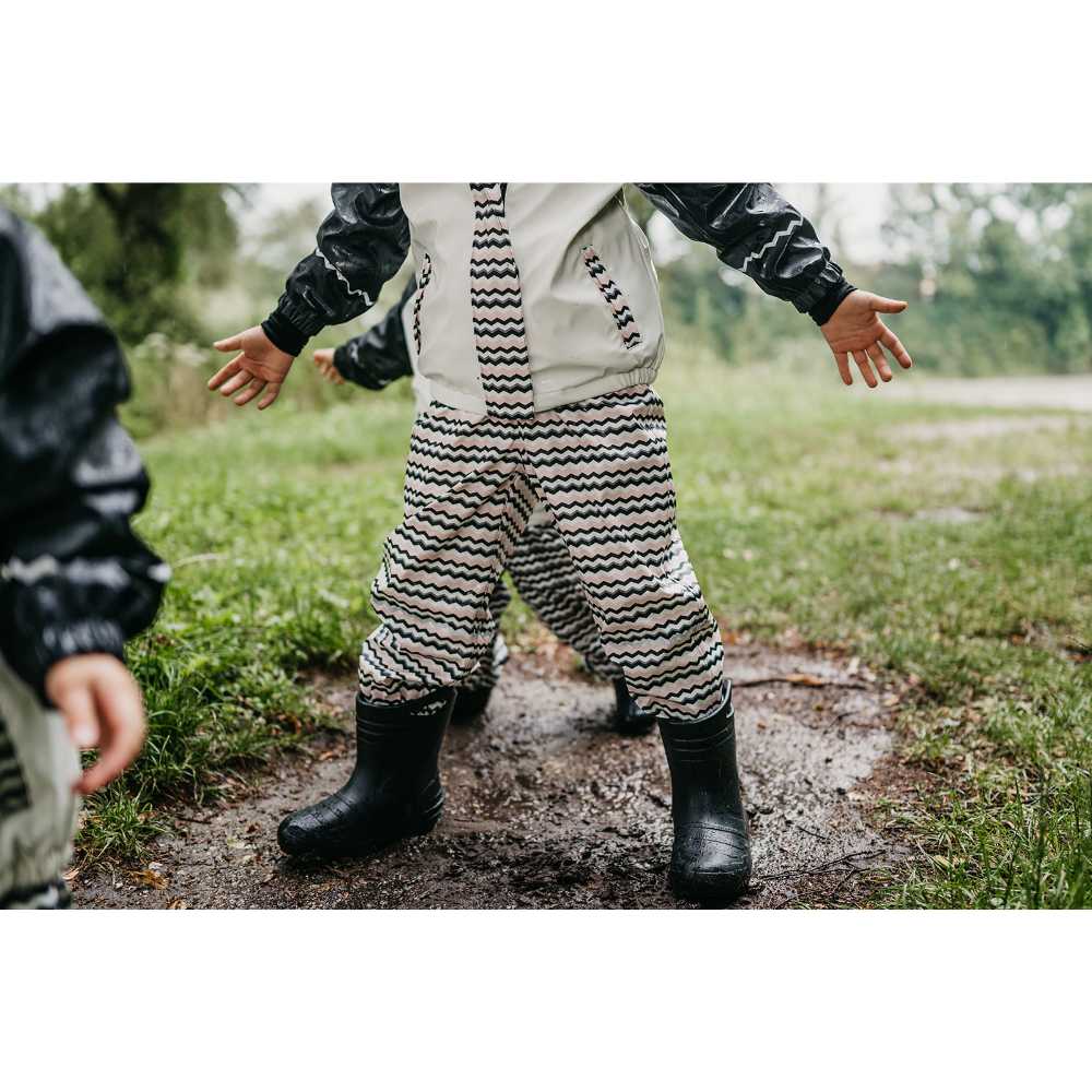 Regenhose, Matschhose gefüttert - rosa